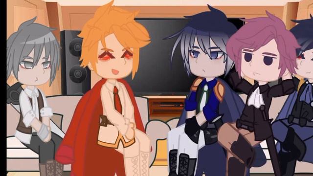 реакция секдз на Пенелопу как чуя/реакция/чуя наказара