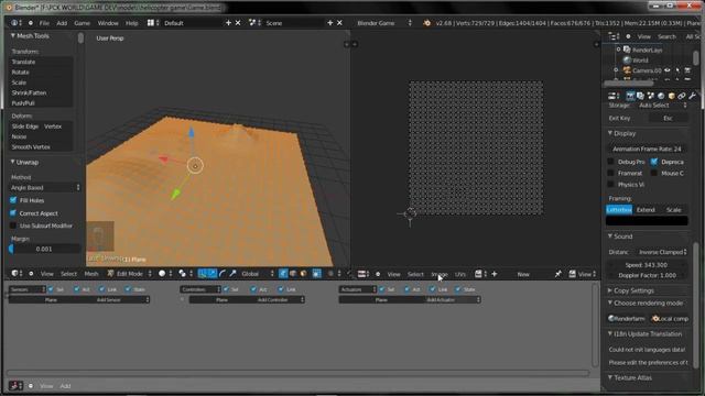 How to make a Air Assault Game in Blender game engine part 1 | Bge | Gamedev Purvesh | indie game