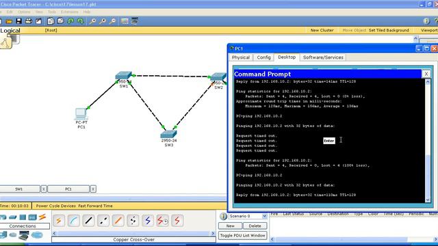 Курс Cisco, Routing and Switching. Шаг 17 Основы настройки STP протокола на коммутаторах Cisco. p.1