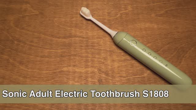Электрическая зубная щетка S1808 с таймером и 4 режимами позаботиться о вашей полости рта!