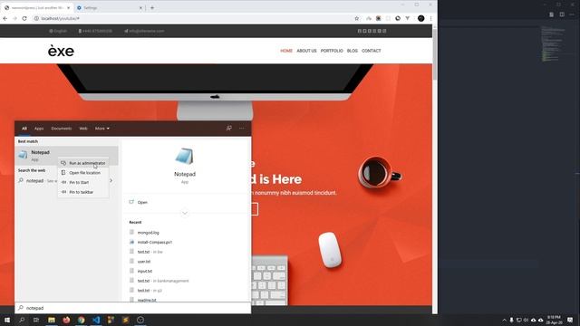 How To Replace Localhost With Custom Domain on XAMPP for Windows