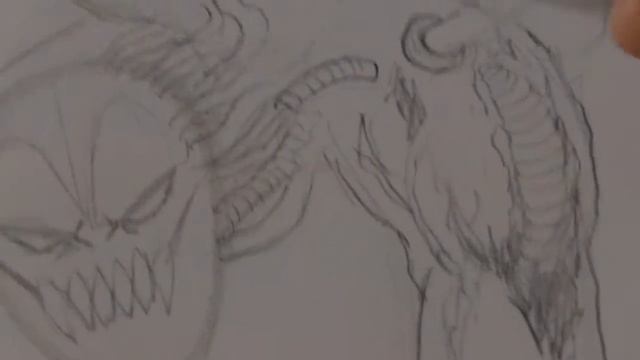 Sketching A Bio Mechanical Design - Artist Collaboration