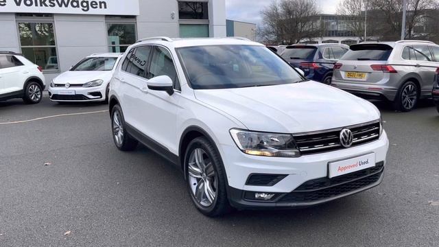 Approved Used Volkswagen Tiguan Match 1.5TSI 150PS DSG in Pure White - WJ19MUW