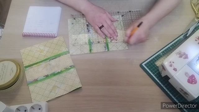 ?Улëтная УТИЛИЗАЦИЯ ?Украшаем холодильник, используя  маленькие треугольники и ветошь Магнатекс.