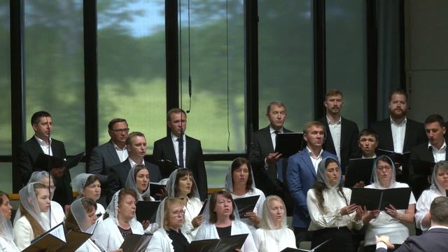 "Один молится Христос" - Хоровое Пение
