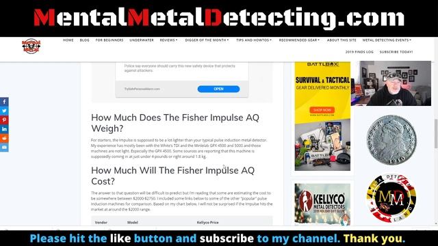 What Do We Know About The Fisher Impulse AQ Metal Detector? A New Metal Detector in 2020? Maybe...