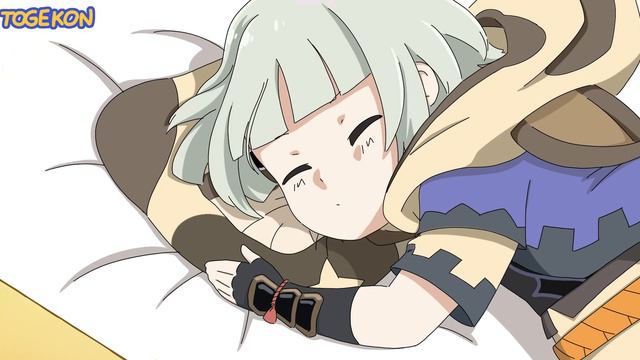 When Raiden Shogun became a maid, Sayu takes a nap | GENSHIN IMPACT Fan Animation