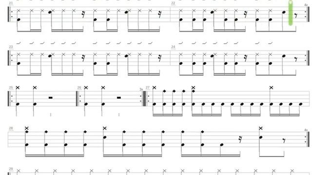 Necrocannibal + Mortician + Drum Only + Drum Tab