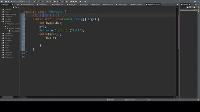 Fibonacci Series in Java | Frequently Asked Java Program | Java Tutorial in Telugu