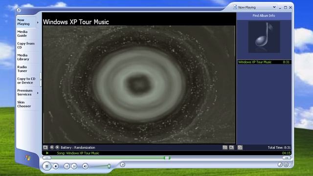 Windows Media Player on Windows XP - 20th Anniversary
