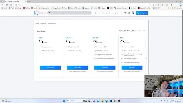 ClickASnap A Guide to creating an account