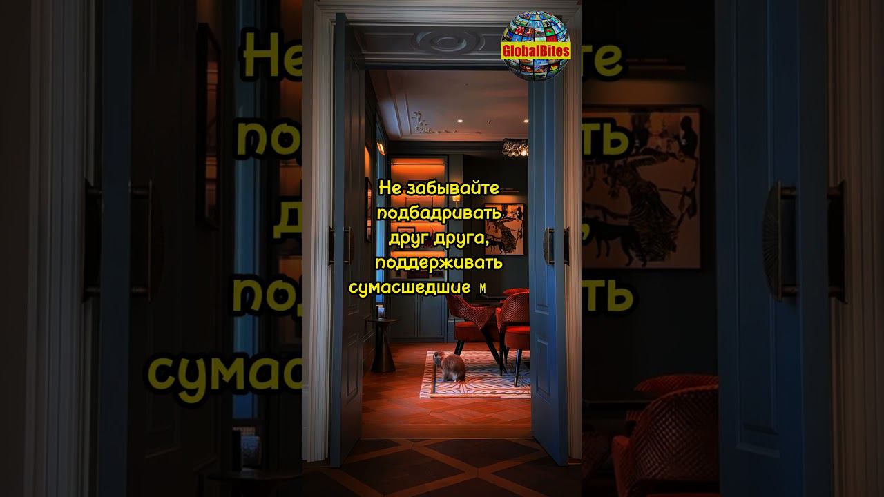 Цитата. Сумашедшие мечты... GlobalBites. shorts