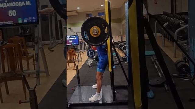 строгий подъем на бицепс 50кг. чемпионат Сибири