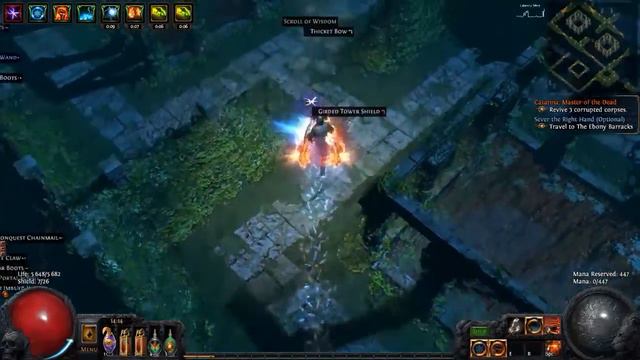 Path of Exile Map Gameplay comentary (60 fps test)