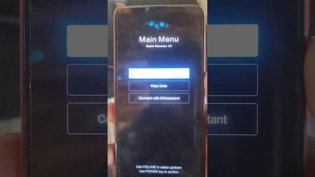 redmi 9 power main menu Recovery problem 3.0. Reboot Connect With MIAssistant Tamil