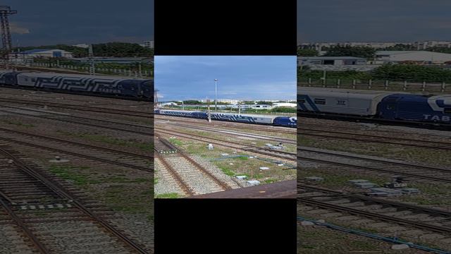 скорый поезд Таврия по станции Придача ЮВЖД