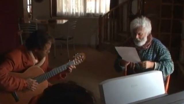 Иоанн Береславский репетирует с музыкантами. 2008 год.