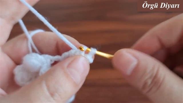 Super Easy Crochet Knitting Flower Motif - Çok Kolay Tığ İşi Şahane Motif Örgü M