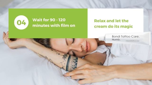 Tattoo numbing cream - how to use!