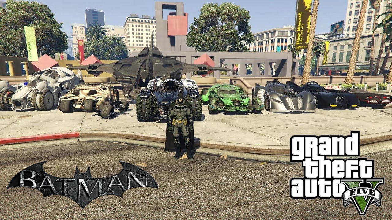 GTA 5 mod Batman Vehicles Add-On Pack (9) - ГТА 5 моды - установка мода