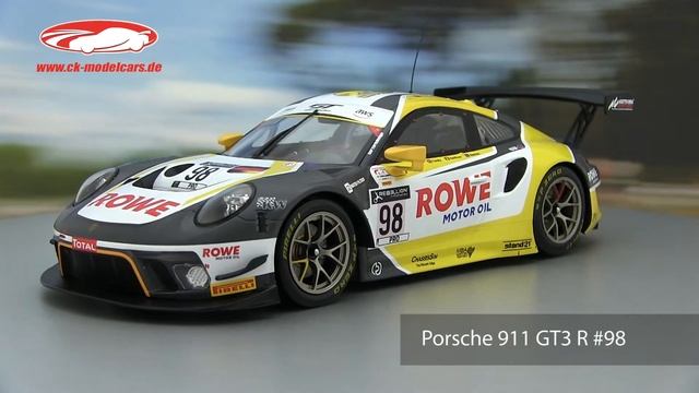 ck-modelcars-video: Porsche 911 GT3 R #98 Sieger 24h Spa 2020 Bamber, Tandy, Vanthoor Ixo
