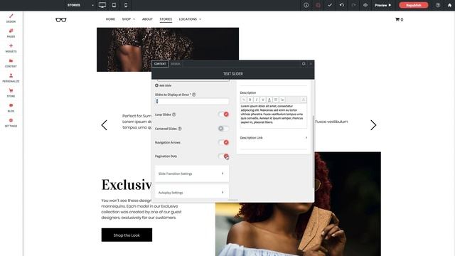 Text Slider Widget | Tutorial by Without Code