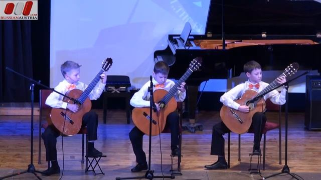 Milonga (Guitar). Timofei Molkov, Artem Konovakov, Danila Sotckov. Sarov. Russia. Vienna 2014