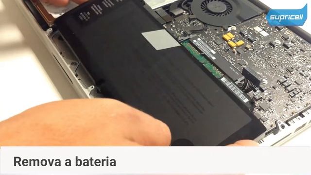 Troca de Bateria - MacBook Pro   Bateria A1278 bateria a1322 - E-SUPRICELL