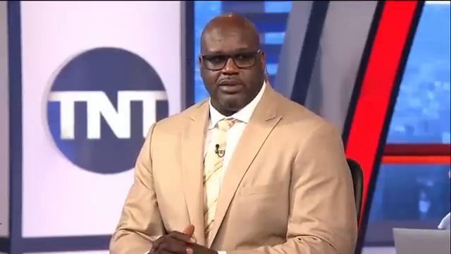 Shaq gets pissed because Chuck cuts him off