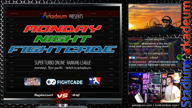 Monday Night FightCade #15  Ranked Super Turbo Tournament Series (N. America)