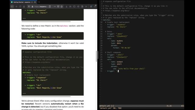 Getting Started with Espanso for Text Expansion - Effective Remote Work