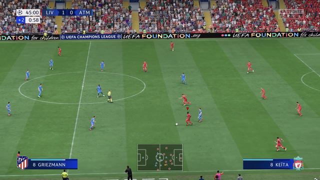 FIFA 22 - Liverpool vs. Atletico Madrid - UEFA Champions League Full Match PS5 Gameplay | 4K