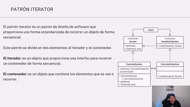 ¿Qué es el Patrón Iterator ?