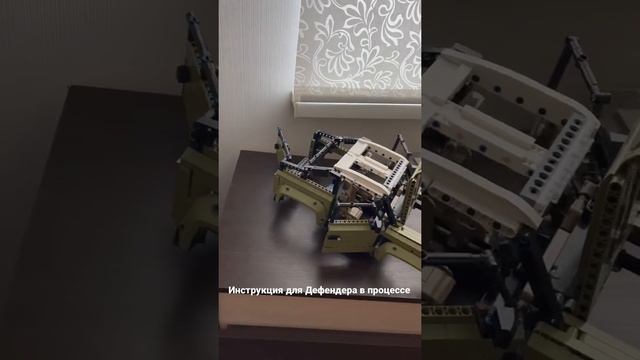 [MOC] LEGO Technic Defender + BuWizz 3.0 Pro instruction teaser