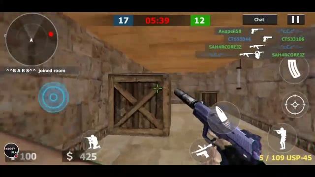 Стрим игры "Counter Terrorist Critical Strike War".