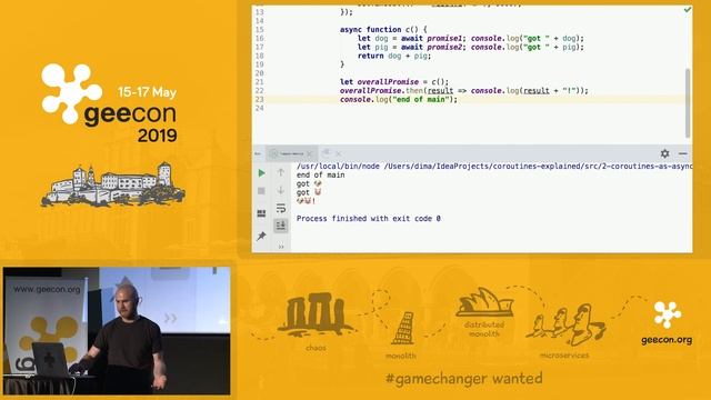 GeeCON 2019: Dmitry Kandalov - Coroutines explained by example