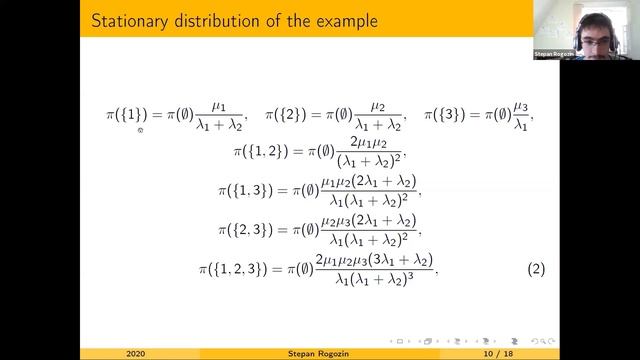 Stepan Rogozin - Simulation a modified Erlang loss system with multi-type servers and multi-type...