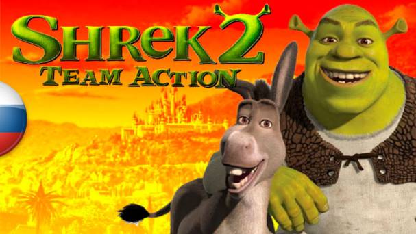 Пробую поправить текст русификатора игры Shrek team action