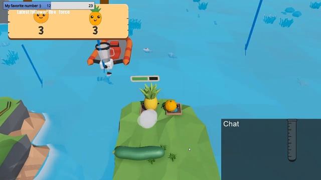 VOD: Fruity Smoothie a Game Where We Blend Our Fruit Children wMelon
