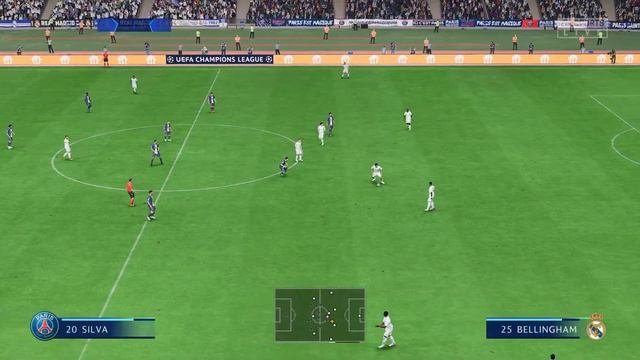 FIFA 23 - Real Madrid vs. PSG - Mbappe  Bellingham vs. Bernardo Silva  Asensio - Full Match