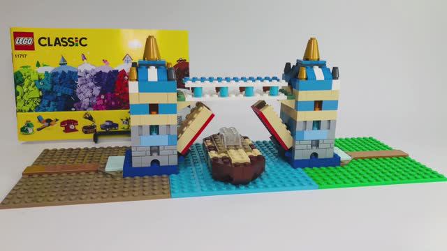 Собираем из Лего Классик 11717 башенный мост