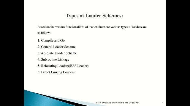 Basics of Loader and Compile and Go Loader: Part1