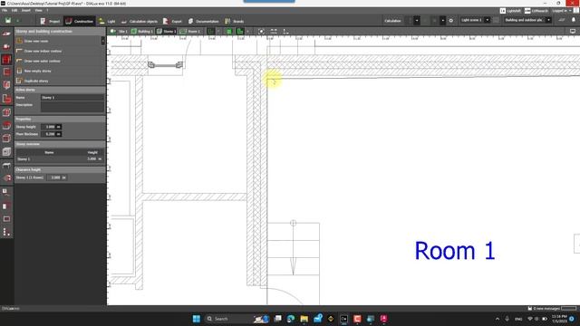 How to Creating Simple Building in Dialux Evo 11