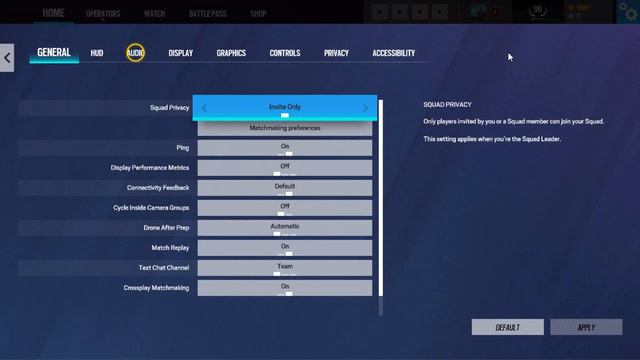 How to change language on rainbow six siege