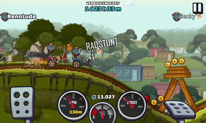 Hill Climb Racing 2 - Kickstart my Car - 27k