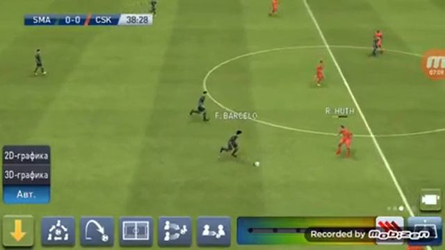 Играем в PES club manager.