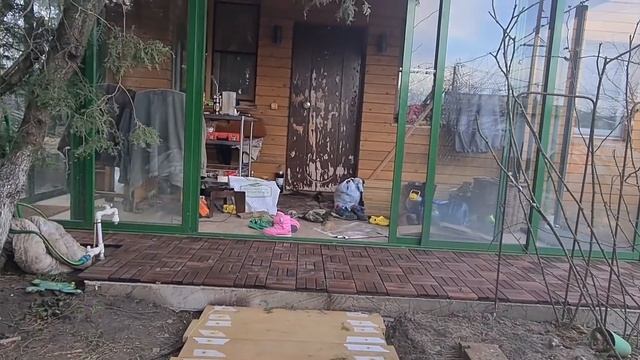 Дорожка из лиственницы 2