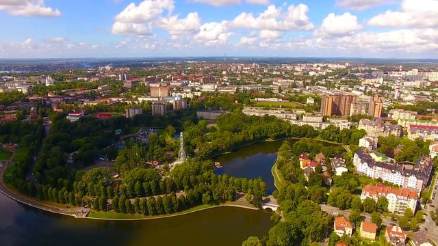 Kaliningrad, Russia 🇷🇺 4K ULTRA HD _ Drone Footage