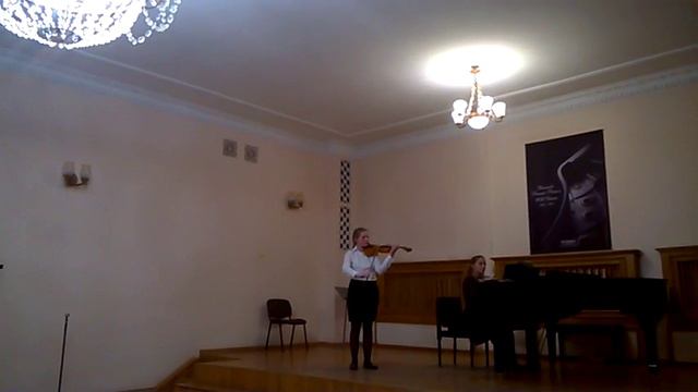 Fritz Kreisler Sicilienne violin Nadya Raksha 13 years old