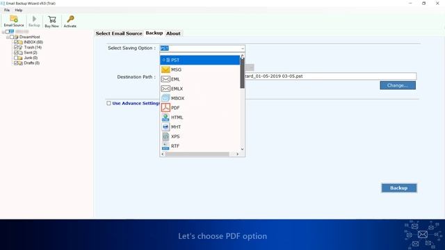 How to Download DreamHost Webmail Email Messages Locally ?